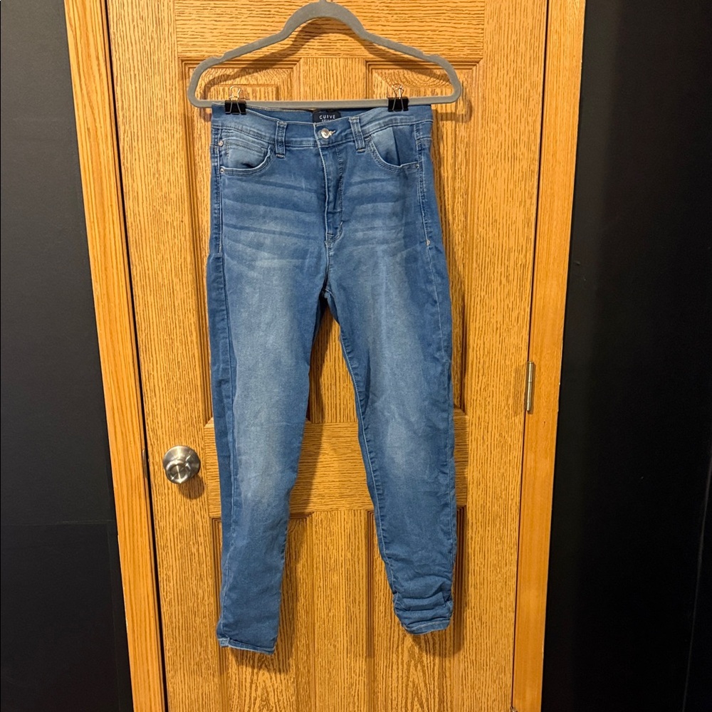 Stylish Blue Skinny Jeans for Women